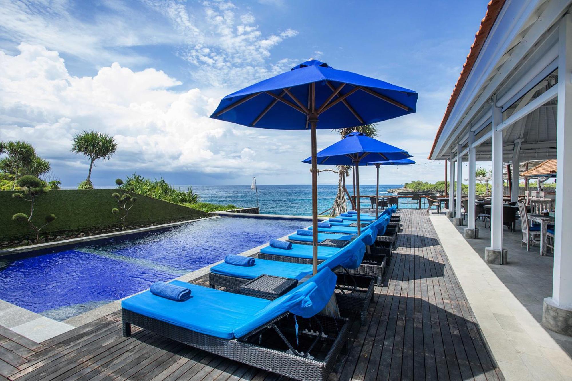 Water Blow Huts Lembongan Exterior photo