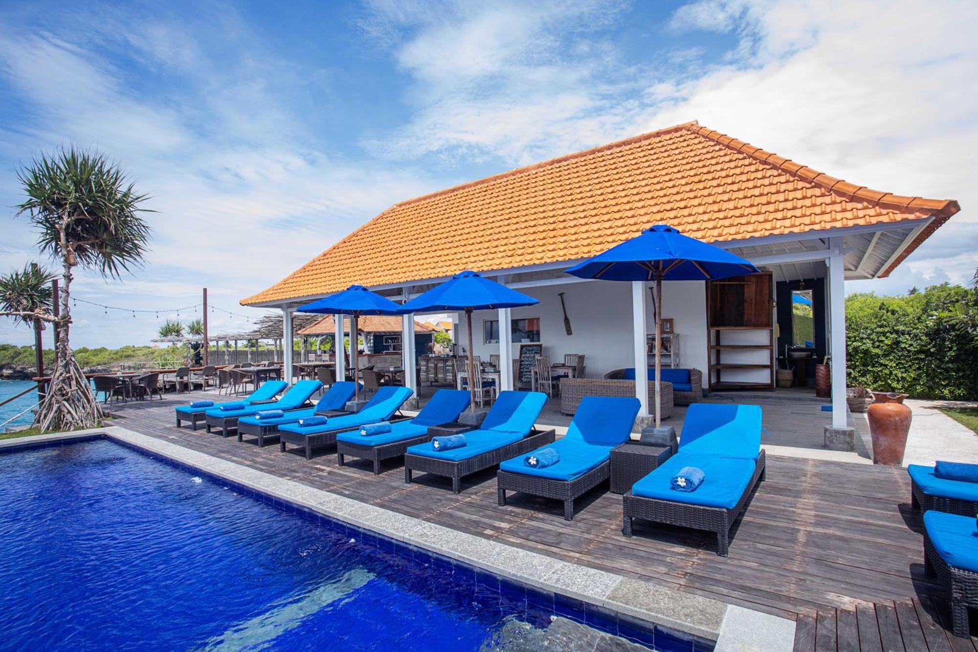 Water Blow Huts Lembongan Exterior photo