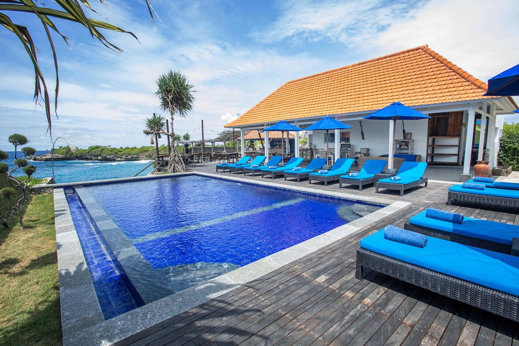 Water Blow Huts Lembongan Exterior photo