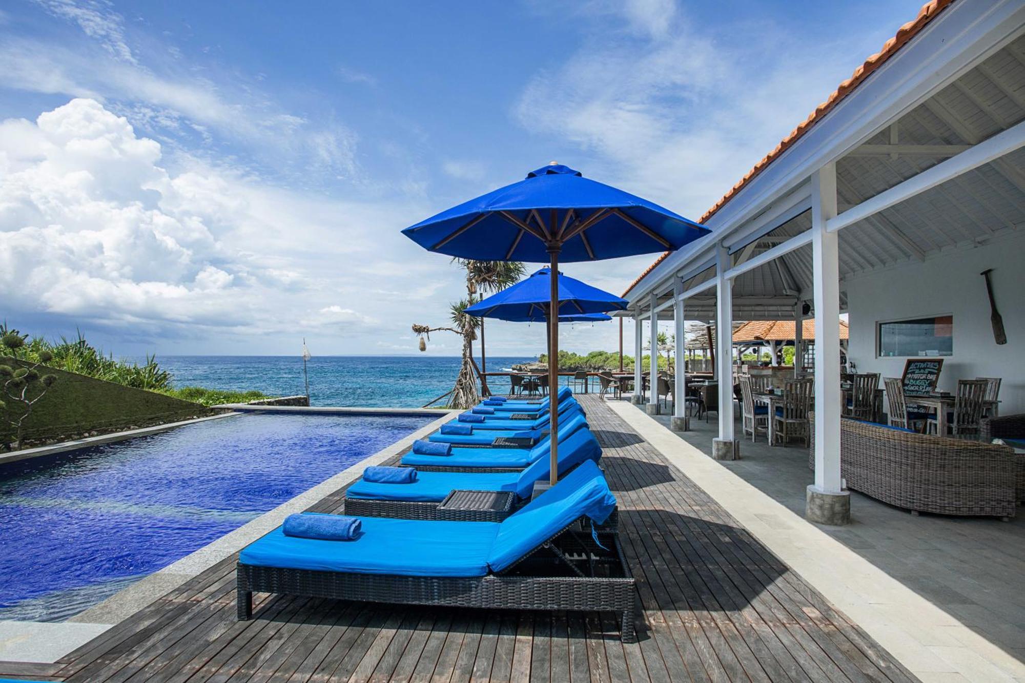 Water Blow Huts Lembongan Exterior photo