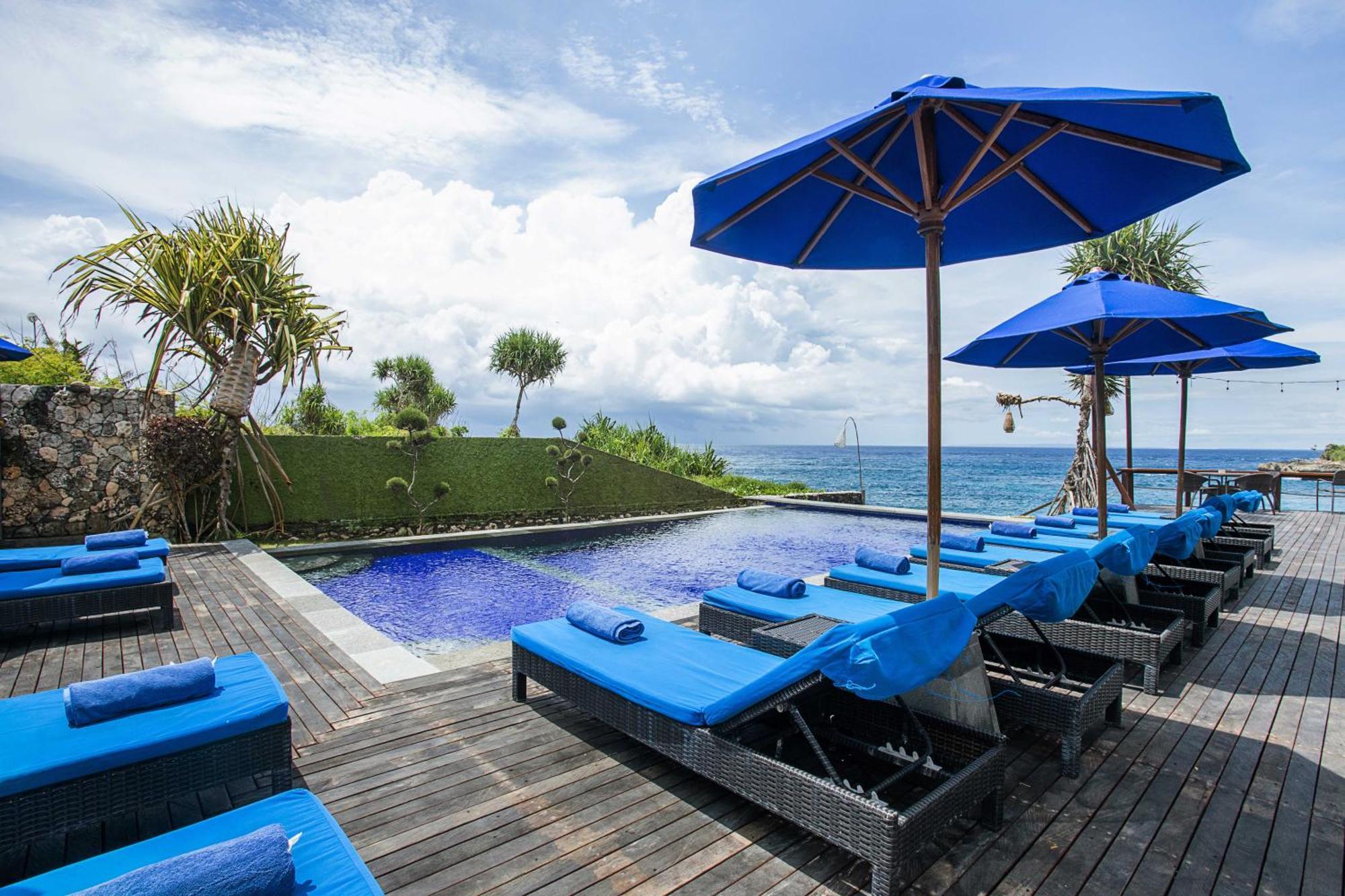 Water Blow Huts Lembongan Exterior photo